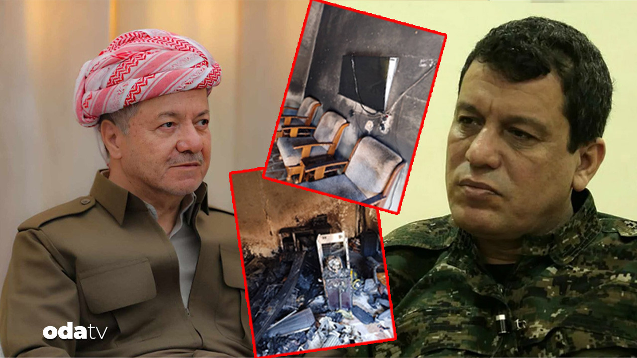 barzani ve pkk birbirine girdi ofis yakildi ortalik karisti konferans ayrintisi BJJUMSrC