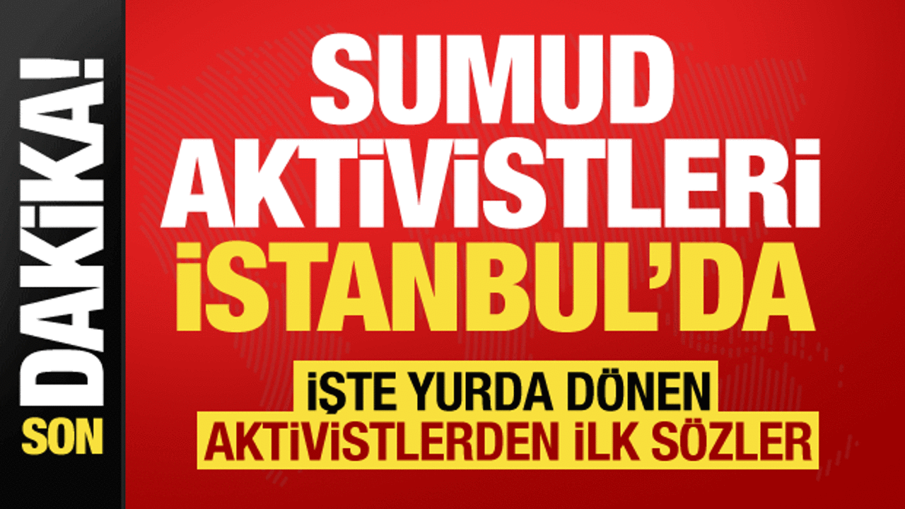 disislerinden sumud filosu hamlesi 36si turk 137 aktivist turkiyede Uc28Vhi1