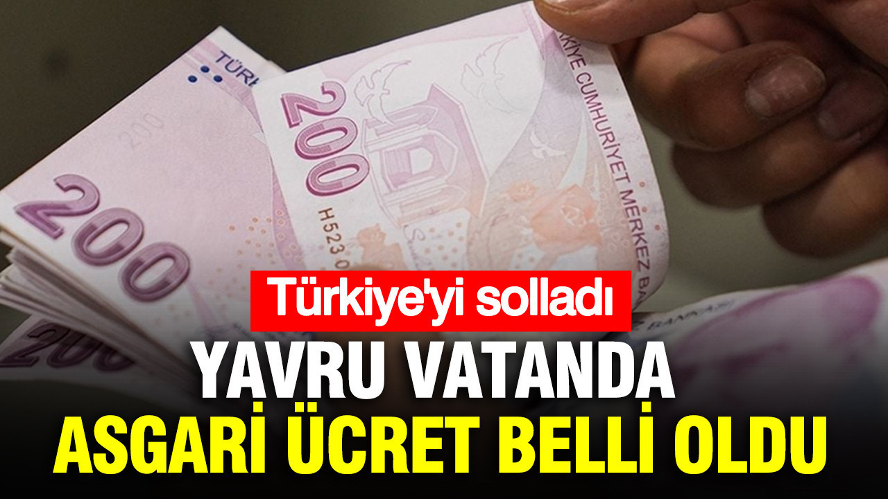 Yeni asgari ücret belli oldu: KKTC, Türkiye’yi ikiye katladı Img