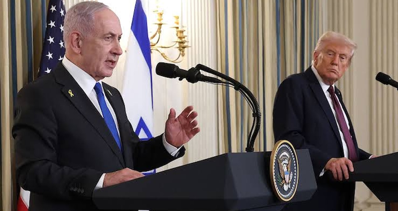 F-35 yorumu bardağı taşırdı: Netanyahu’ya Beyaz Saray kapı duvar Img