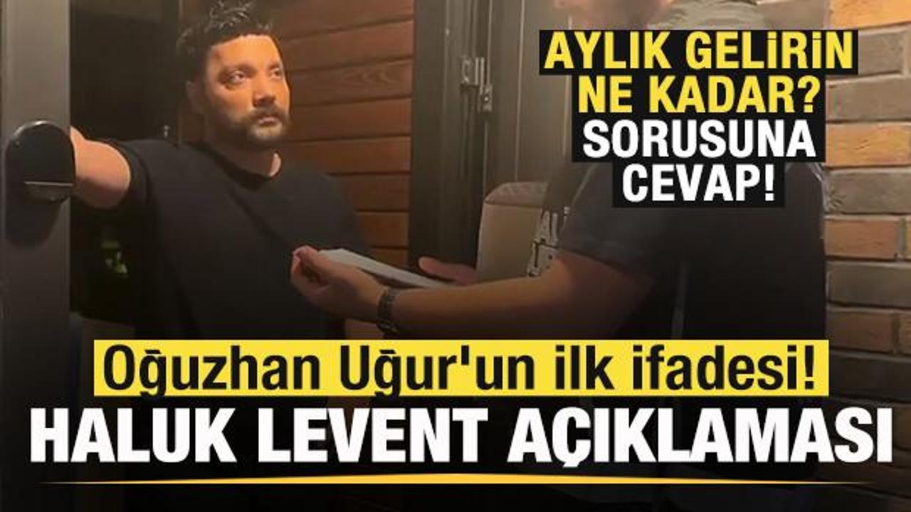 Oğuzhan Uğur’un ifadesi! Haluk Levent açıklaması! Aylık gelirin ne kadar? sorusuna cevap Img