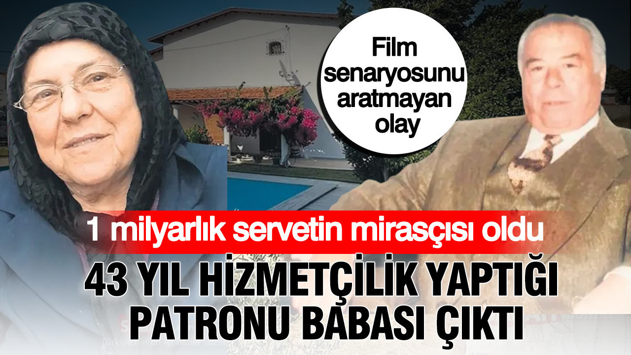 Film senaryosunu aratmayan olay: 43 yıl hizmetçilik yaptığı patronu babası çıktı: 1 milyarlık servetin mirasçısı oldu Img